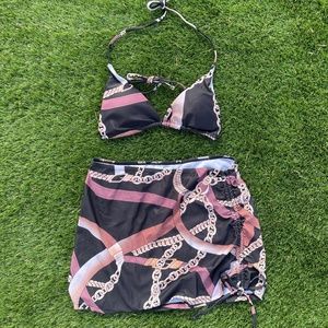 CHICME Channel Style Bikini Set Ladies Size L